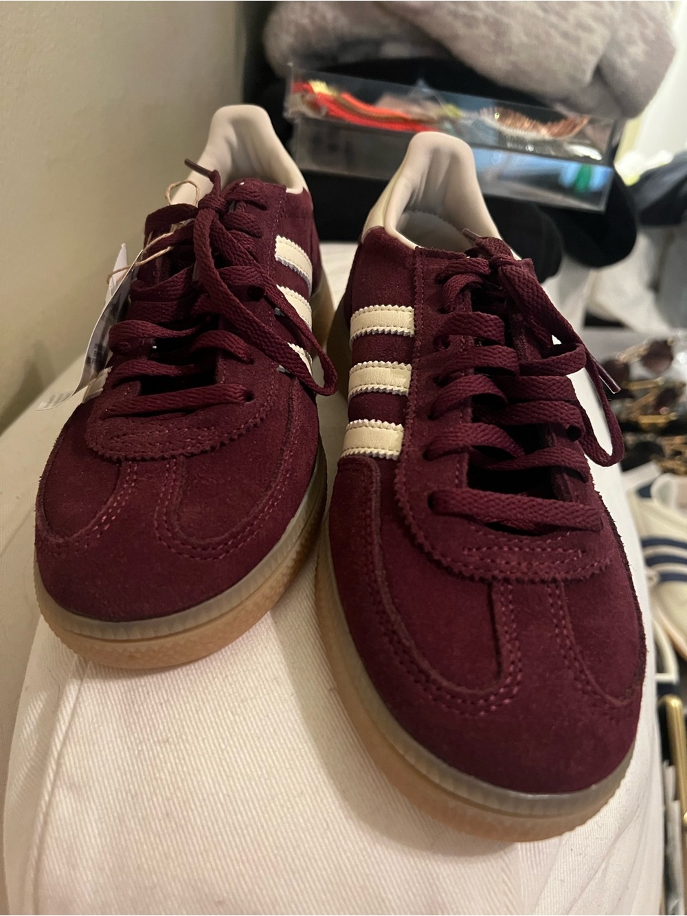 New With Tags Women’s Adidas Handball Spezial Sneakers - Picture 2 of 10